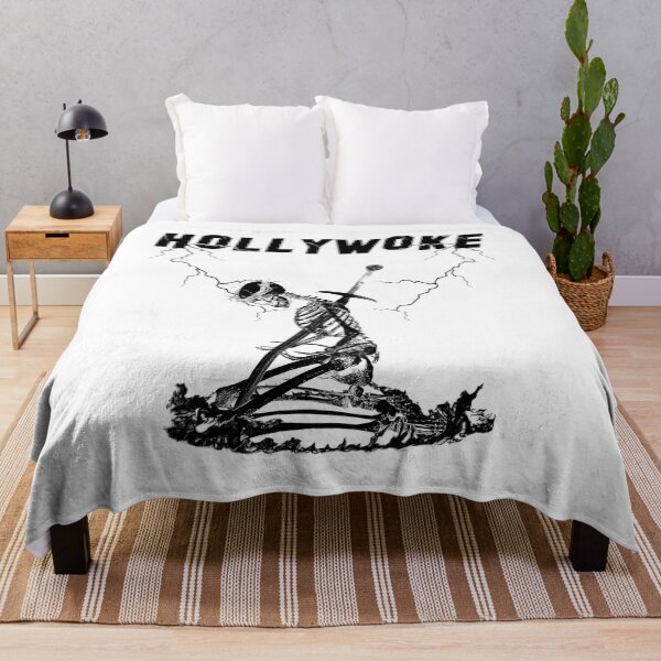 Item preview, Hollywoke | Skeleton backstabbed by a Sword | Anti Woke Hollywood designed and sold by ProdbyNiECO.