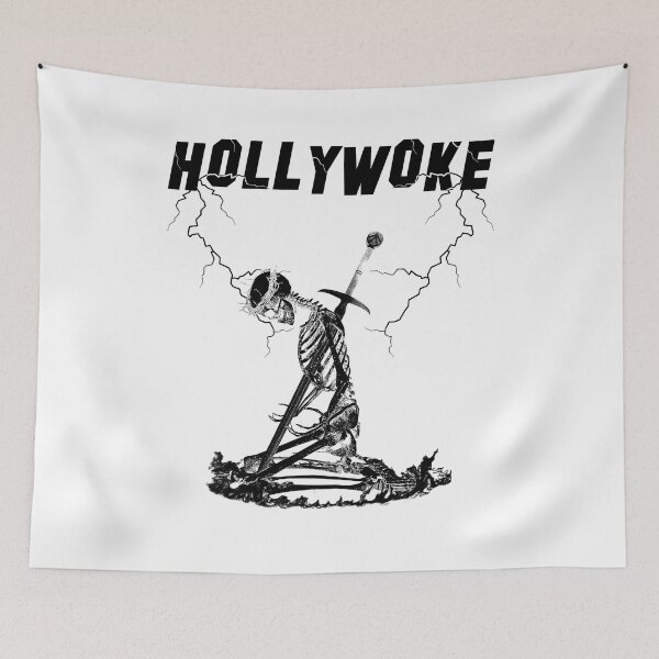 Item preview, Hollywoke | Skeleton backstabbed by a Sword | Anti Woke Hollywood designed and sold by ProdbyNiECO.