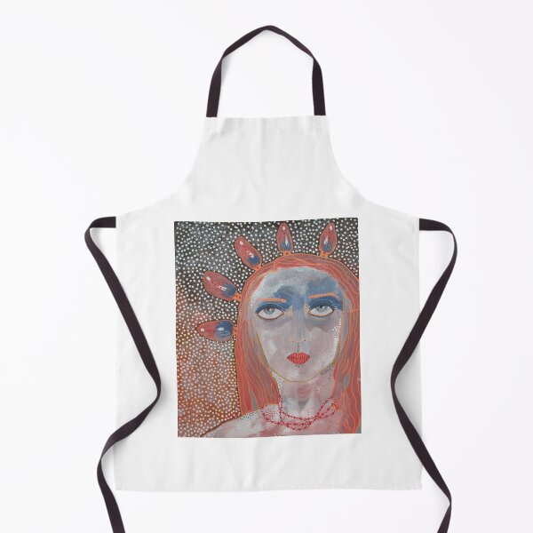 Item preview, Red Necklace designed and sold by BeaOutsiderArt.