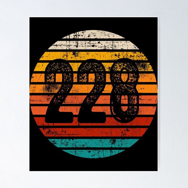 Item preview, Distressed Vintage Sunset 228 Area Code designed and sold by Gold Wings Tees.