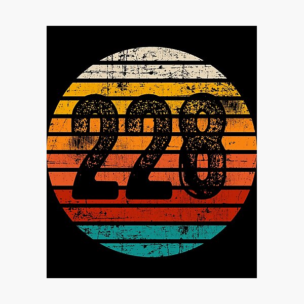 Item preview, Distressed Vintage Sunset 228 Area Code designed and sold by Gold Wings Tees.