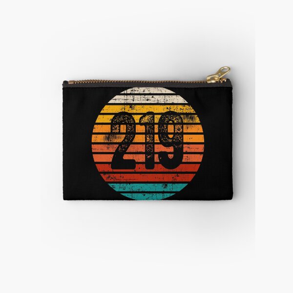 Item preview, Distressed Vintage Sunset 219 Area Code designed and sold by Gold Wings Tees.