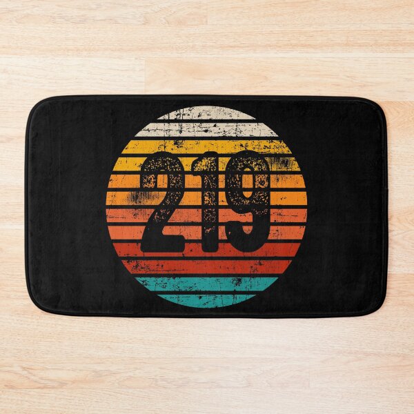 Item preview, Distressed Vintage Sunset 219 Area Code designed and sold by Gold Wings Tees.