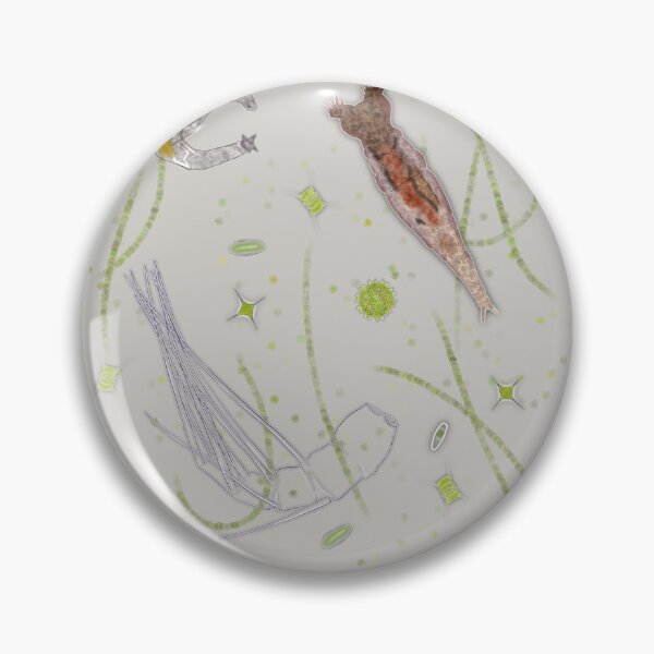 Item preview, Microorganism pattern designed and sold by KalNatArt.
