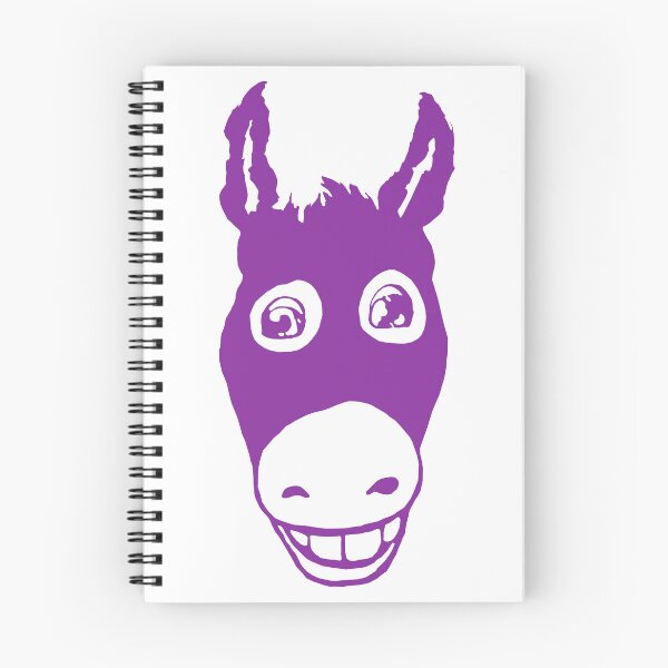 Item preview, Smiling donkey purple designed and sold by JeanPierrePinu.