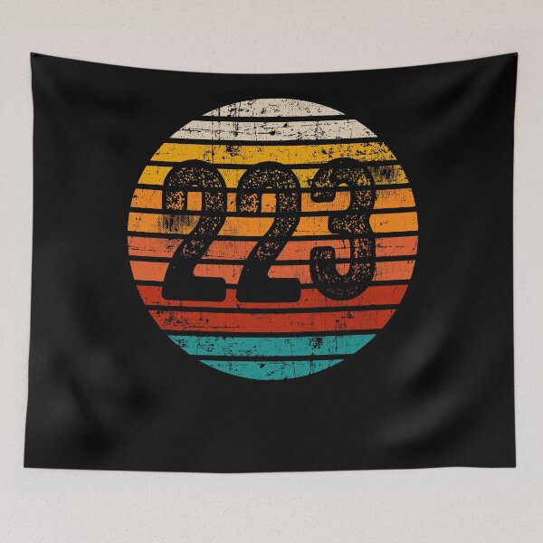 Item preview, Distressed Vintage Sunset 223 Area Code designed and sold by Gold Wings Tees.