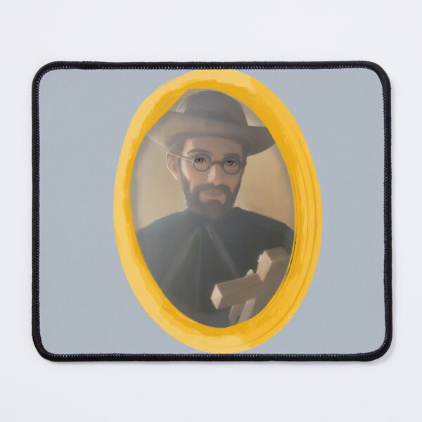 Item preview, Saint Damien of Molokai designed and sold by HappyRandomArt.