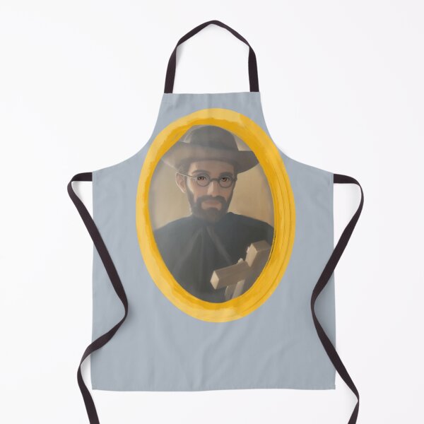 Item preview, Saint Damien of Molokai designed and sold by HappyRandomArt.
