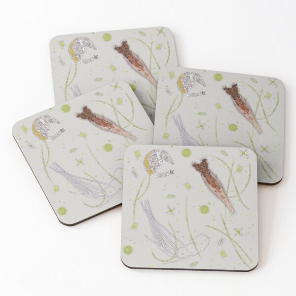 Item preview, Microorganism pattern designed and sold by KalNatArt.