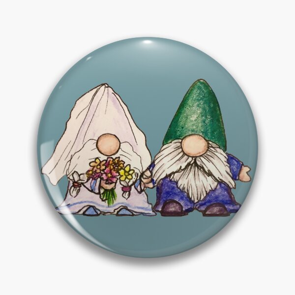 Item preview, Gnome Bride and Groom designed and sold by SarahCD13.