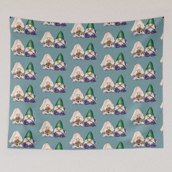 Item preview, Gnome Bride and Groom designed and sold by SarahCD13.