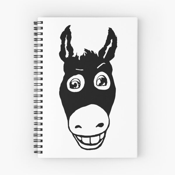 Item preview, Smiling donkey black designed and sold by JeanPierrePinu.