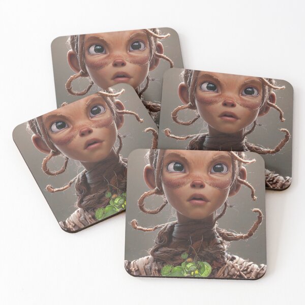 Item preview, Cute cartoony female tree character designed and sold by angelisart.