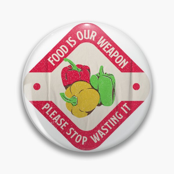Item preview, Food is our weapon, Please stop wasting it(Capsicum) - Don't waste Food Slogan designed and sold by Shiam SR.