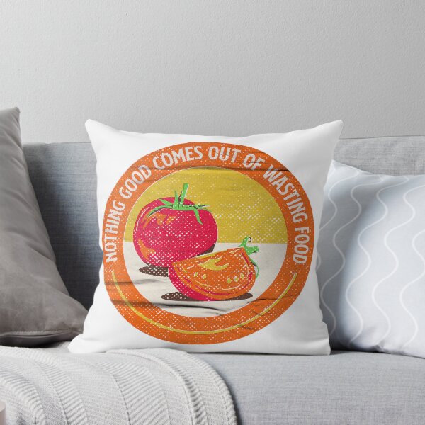 Item preview, Nothing good comes out of Wasting Food (Tomato) - Don't waste Food Slogan designed and sold by Shiam SR.