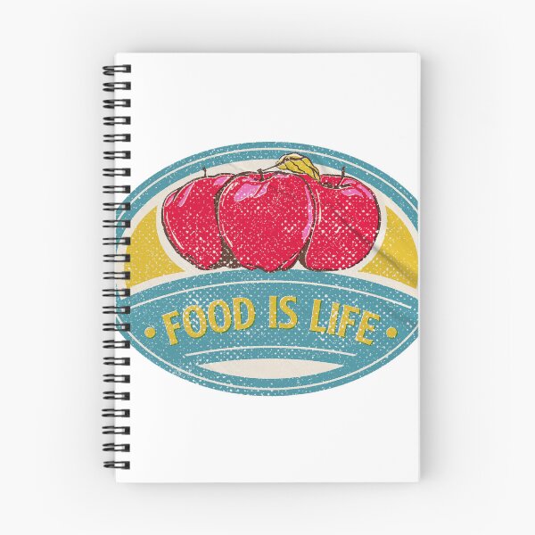 Item preview, Food is Life Apple - Don't waste Food Slogan designed and sold by Shiam SR.