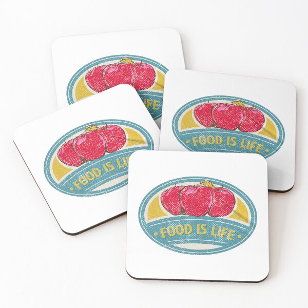 Item preview, Food is Life Apple - Don't waste Food Slogan designed and sold by Shiam SR.
