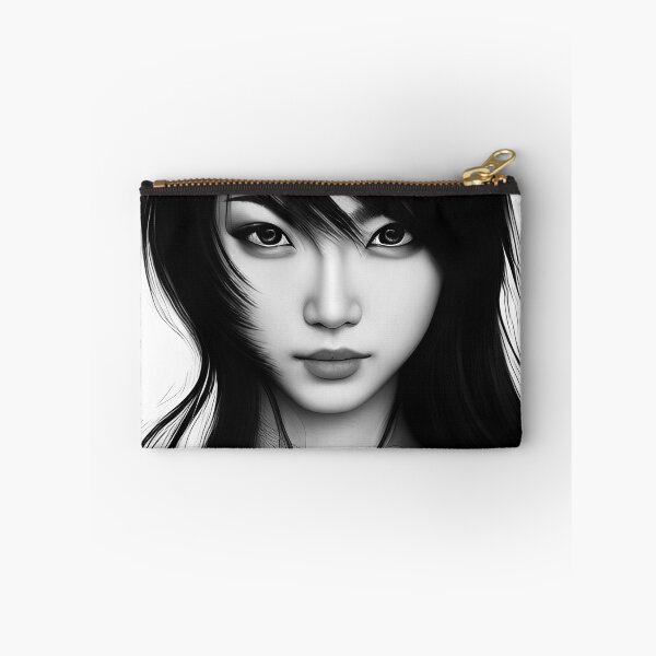 Item preview, Beautiful Asian Portrait (b&w) designed and sold by Nitram1990.