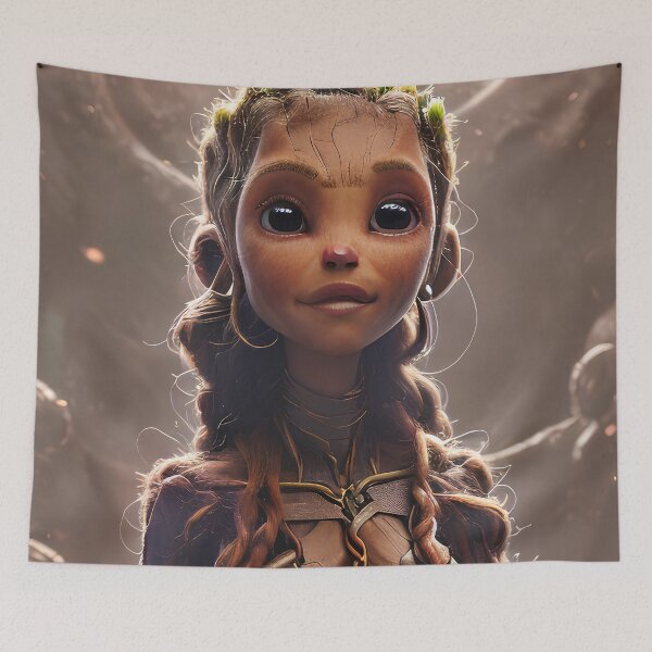 Item preview, Cute cartoony female tree character No2 designed and sold by angelisart.