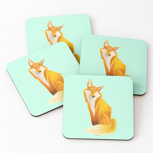 Item preview, Cute smiling fox designed and sold by Mariia Berezhna.