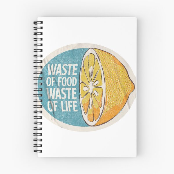 Item preview, Waste of Food Waste of Life Vintage Lemon - Don't waste Food Slogan designed and sold by Shiam SR.