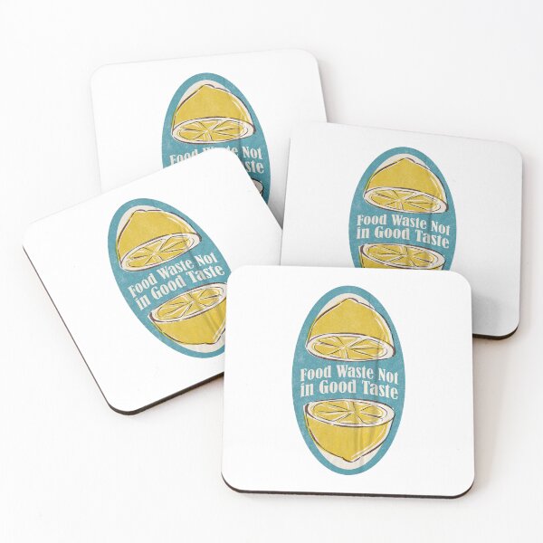 Item preview, Food waste Not in Good Taste Lemon - Don't waste Food Slogan designed and sold by Shiam SR.