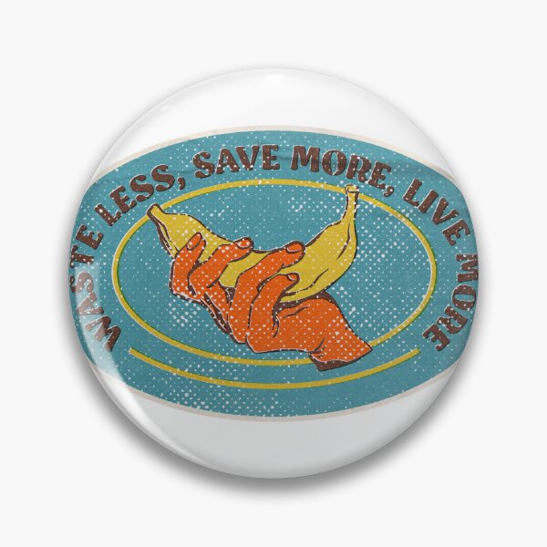 Item preview, Waste Less, Save more, Live More Banana - Don't waste Food Slogan designed and sold by Shiam SR.