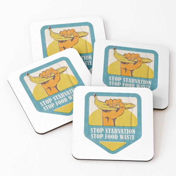 Item preview, Stop Starvation, Stop Food Waste Banana - Don't waste Food Slogan designed and sold by Shiam SR.
