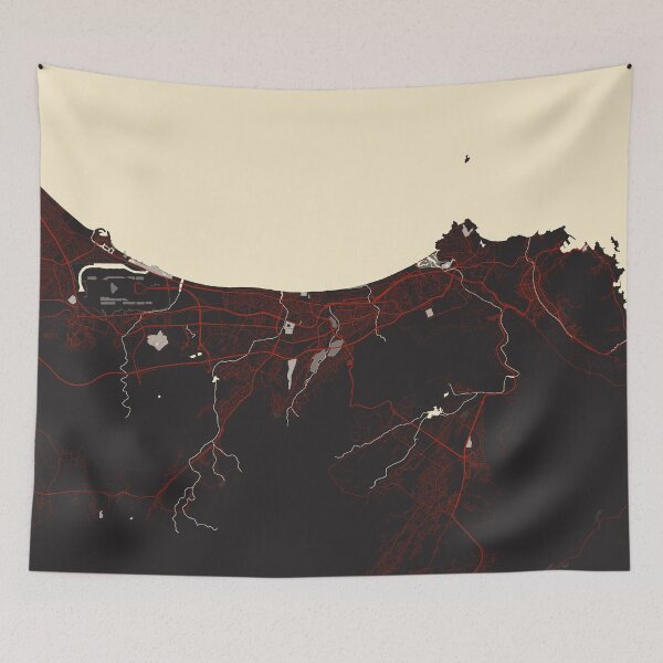 Item preview, Muscat City Map of Oman - Vector designed and sold by deMAP.