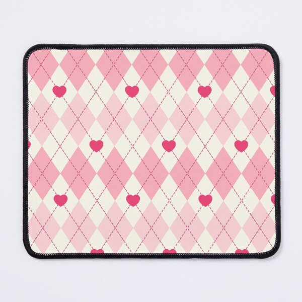 Item preview, Pink And White Argyle Pattern designed and sold by SeemDev786.
