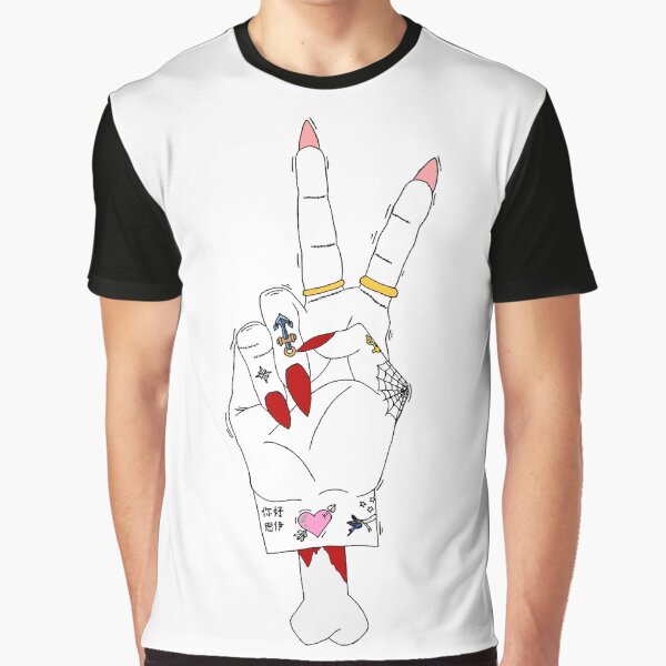 Peace, love and tattoos Graphic T-Shirt