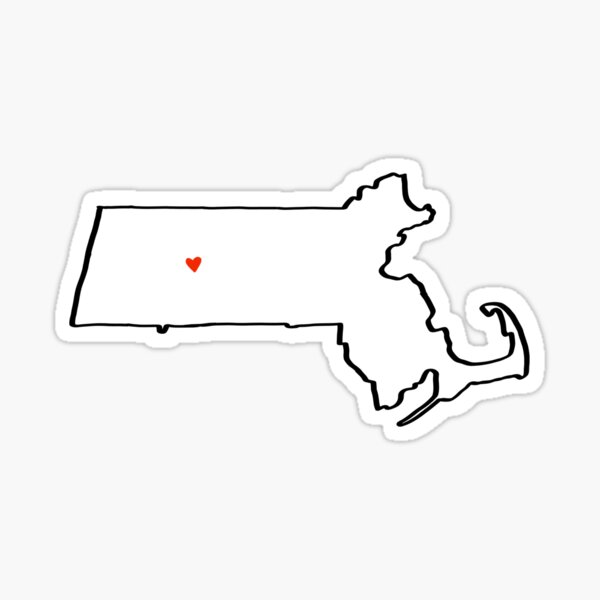 I heart Amherst Sticker