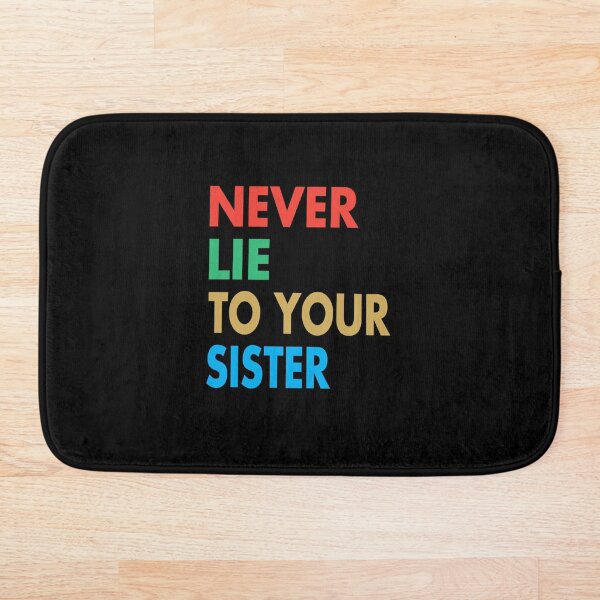 Item preview, NUNCA MIENTE A SU HERMANA, regalo divertido de la hermana designed and sold by Mannoucha ⭐⭐⭐⭐⭐ ( 1,978 reviews ).