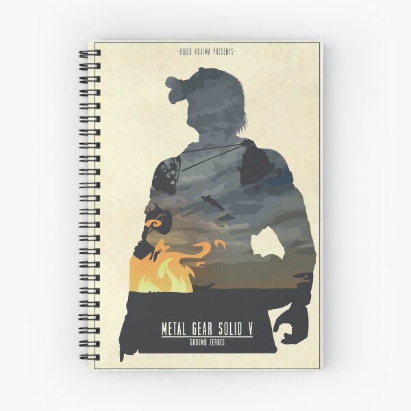 Item preview, Metal Gear Solid "Ground Zeroes" Minimalist Art designed and sold by Be More Shonen |  Chris Minney.