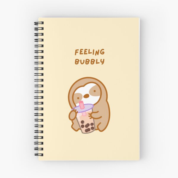 Item preview, Feeling Bubbly Boba Sloth designed and sold by theslothinme.