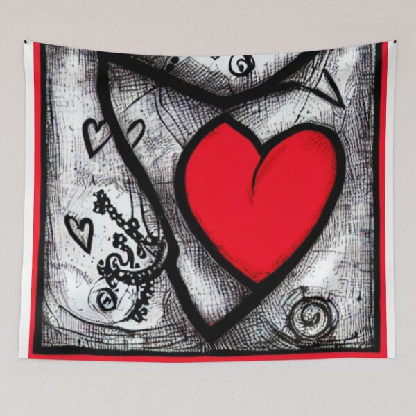 Item preview, Gothic Patchwork Valentine designed and sold by Alchemytshirts.