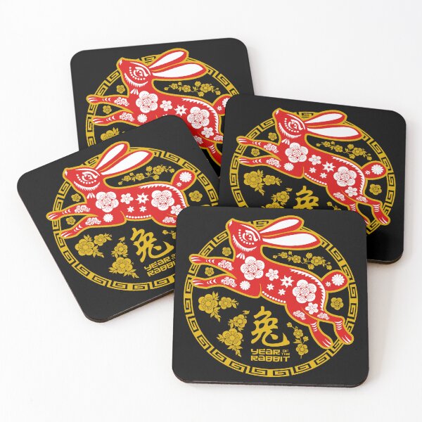 Item preview, Year Of The Rabbit Chinese New Year 2023 designed and sold by designandclouds.