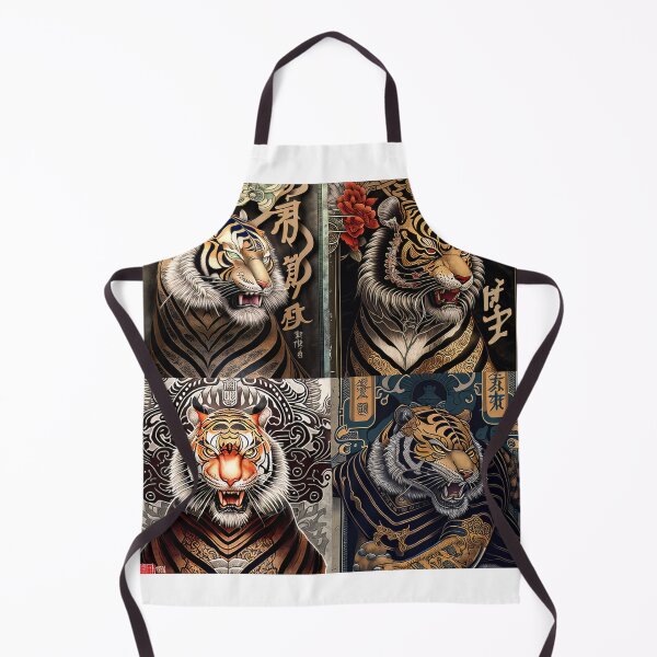 Artikelvorschau, Asiatischer Tiger Posterdruck entworfen und verkauft von Charlies-Artbox.