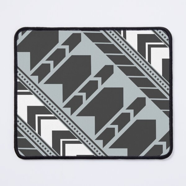 Item preview, Abstract African Bogolan pattern Indigo Mud Cloth and Modern Triangles Geometric square, Creative Arrow pattern and Traditional African art design designed and sold by Gugurat.