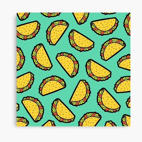 It's Taco Time! Canvas Print