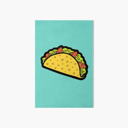 It's Taco Time! Art Board Print