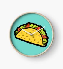 It's Taco Time! Clock