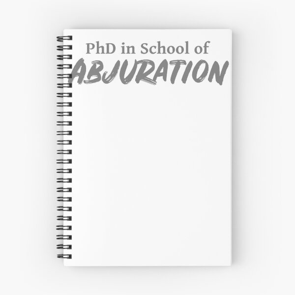 Item preview, PhD in School of Abjuration DND 5e Pathfinder RPG Role Playing Tabletop RNG designed and sold by geekydesigner.