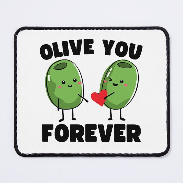 Item preview, Olive You Forever Valentines Day designed and sold by to-esu.