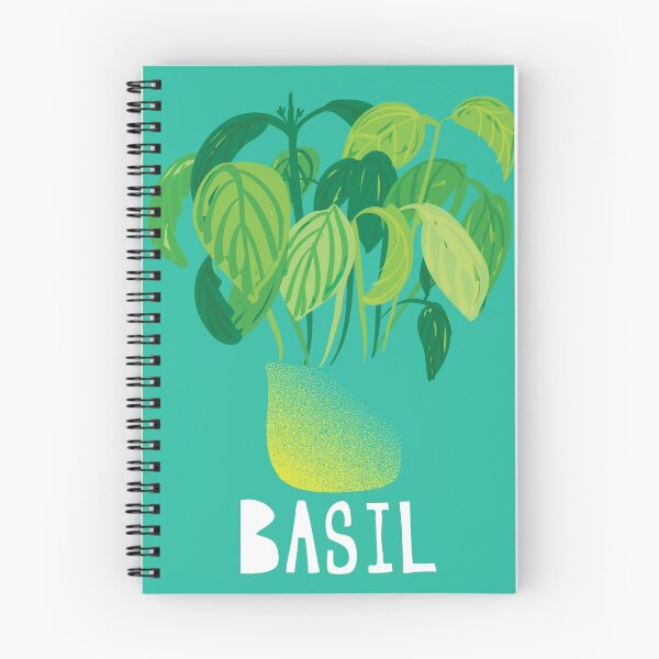 Item preview, Basil herb plant illustration  designed and sold by SamOssie.