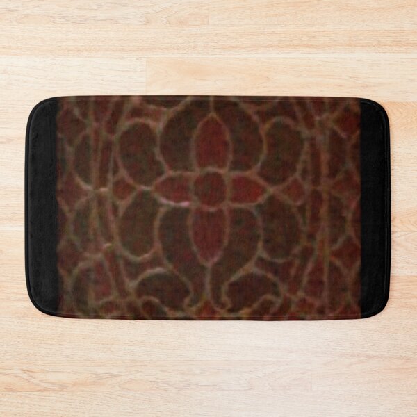 Item preview, Veda Gothic Cranberry Black Framed Church Window Dark Pink - Floral Nature Inspo Design by Veda designed and sold by kattakitty.