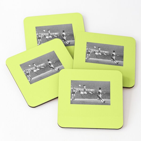 Item preview, PELE LEGENDARY BICYCLE KICK BLACK AND WHITE5 designed and sold by NanousWay.
