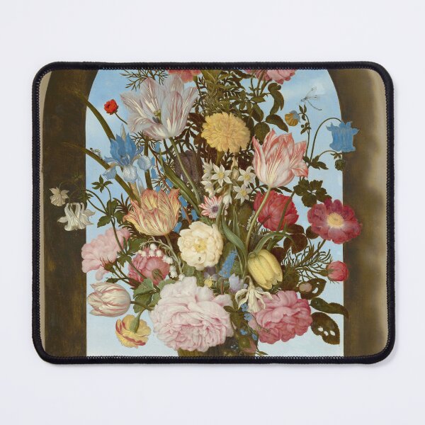 Item preview, Vase of Flowers in a Window by Ambrosius Bosschaert the Elder designed and sold by linggalibrary.