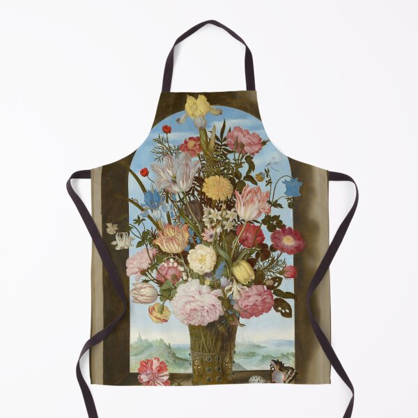 Item preview, Vase of Flowers in a Window by Ambrosius Bosschaert the Elder designed and sold by linggalibrary.