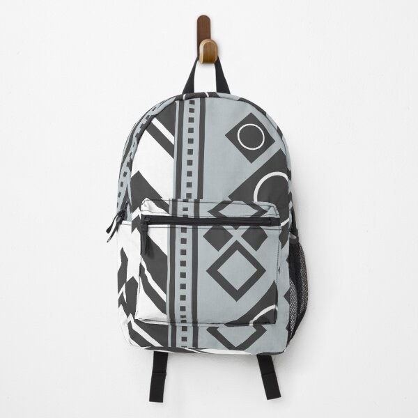 Item preview, Abstract African Bogolan pattern Indigo Mud Cloth and Modern Geometric square Triangles, Africa art and Arrow Pattern designed and sold by Gugurat.